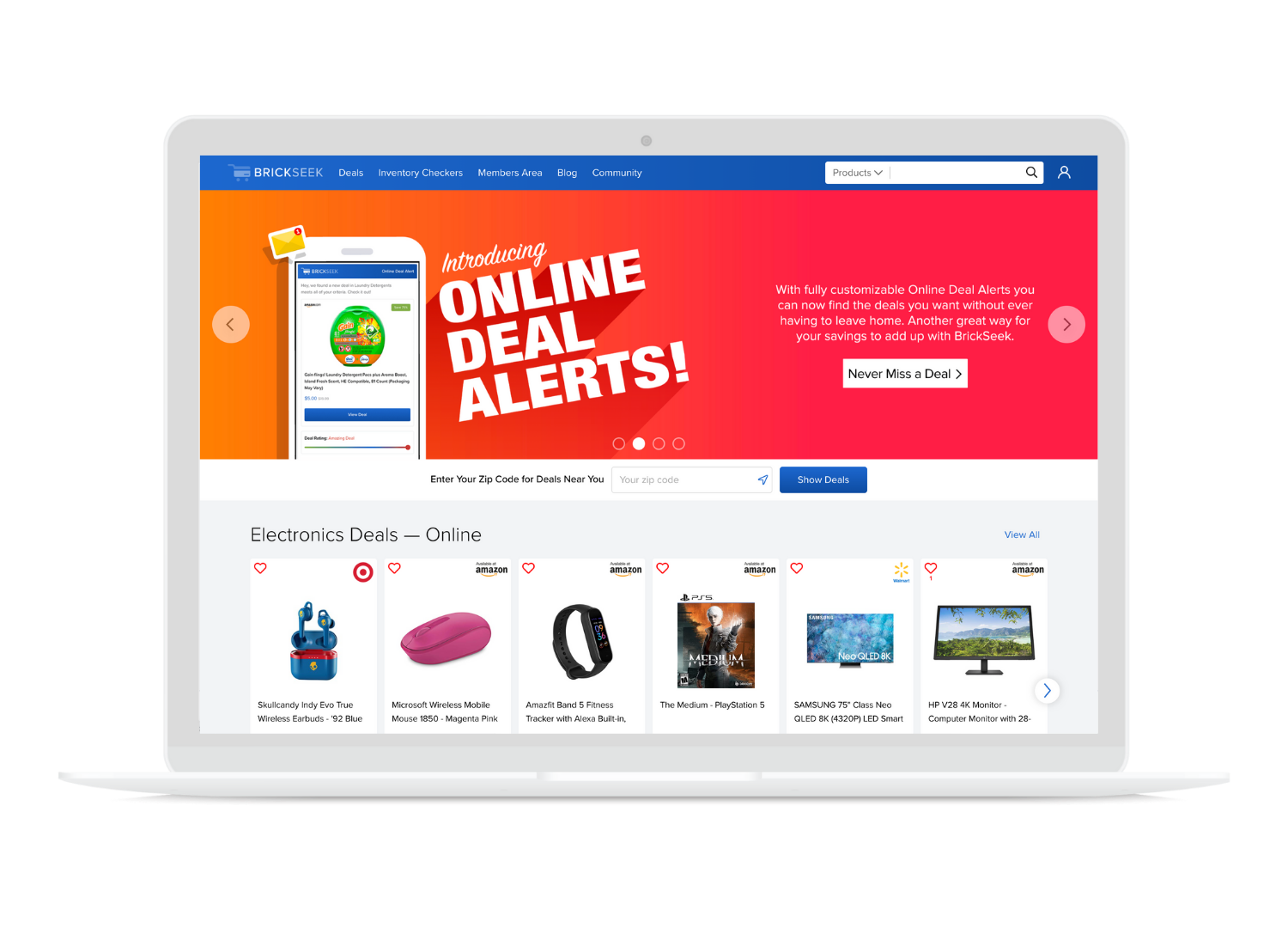 Case Study – BrickSeek Desktop