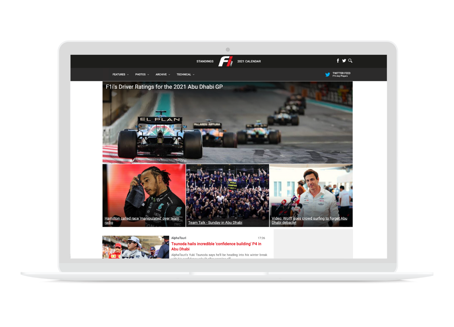 Case Study – F1i.com Desktop