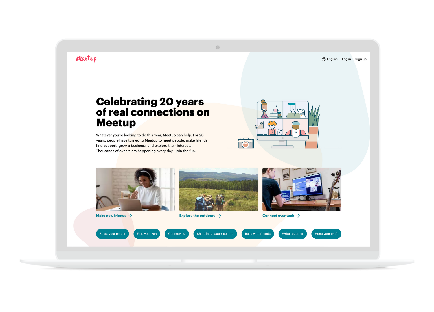 Case Study – Meetup Desktop