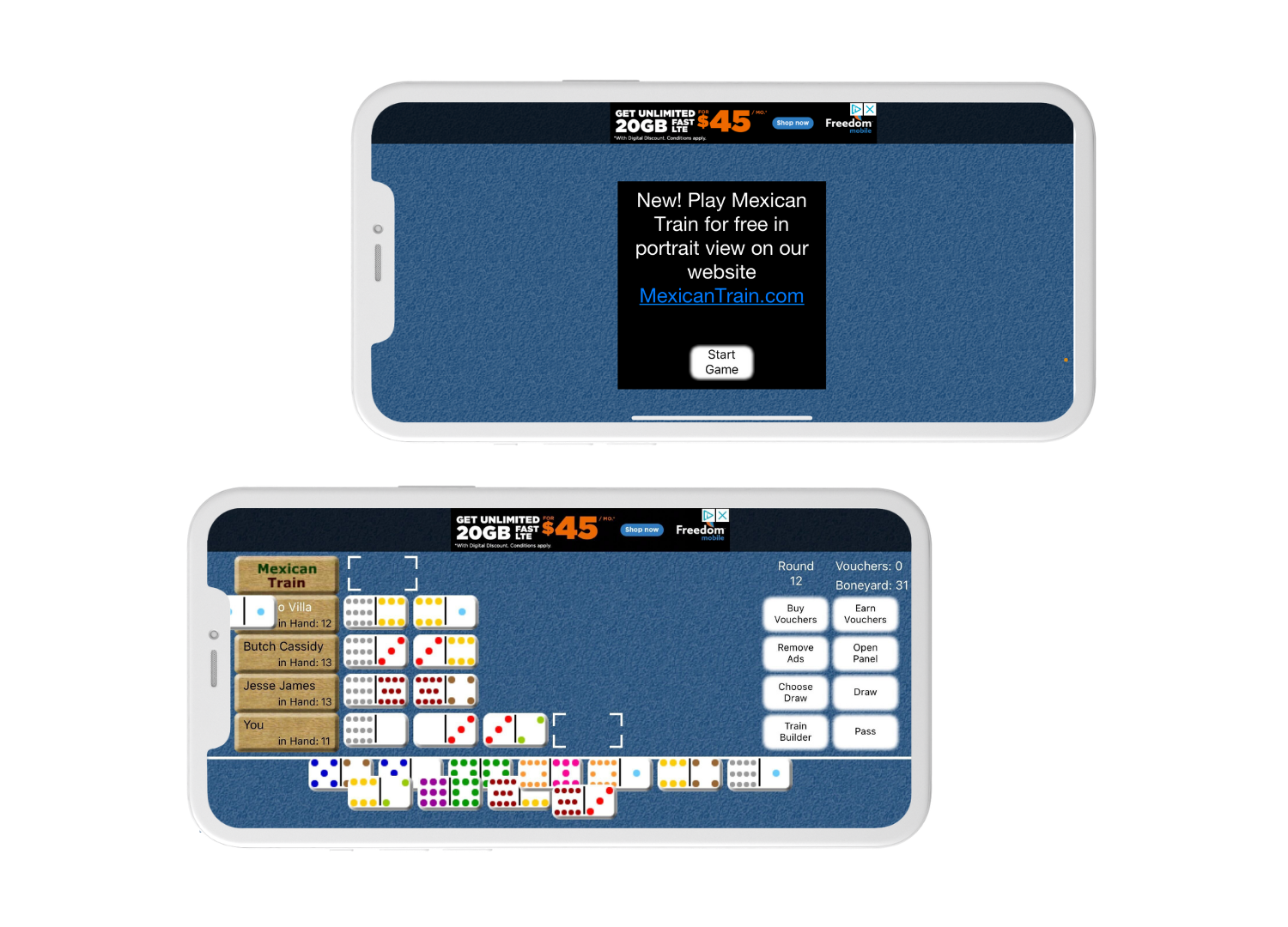 Case Study – Mexican Train Desktop